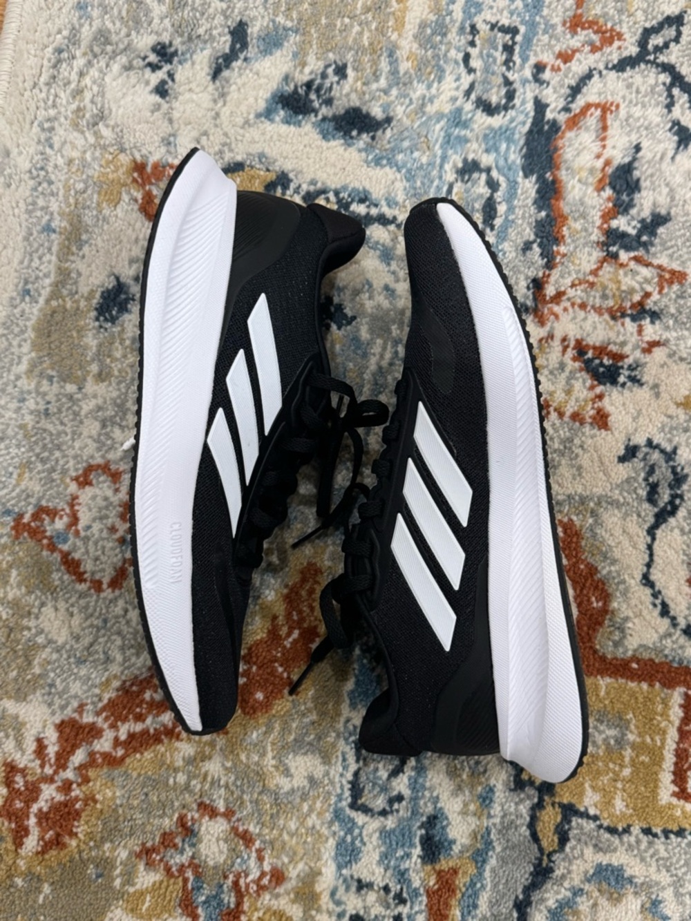 New adidas Falcon 5 Running Black & White
